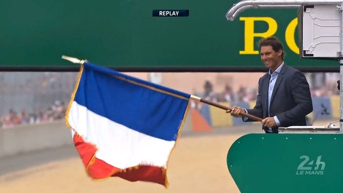 Rafael Nadal startuje závod 24 hodiny Le Mans 2018