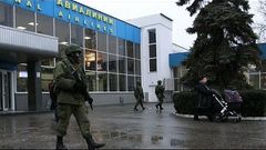 Ozbrojenci na Krymu obsadili letiště
