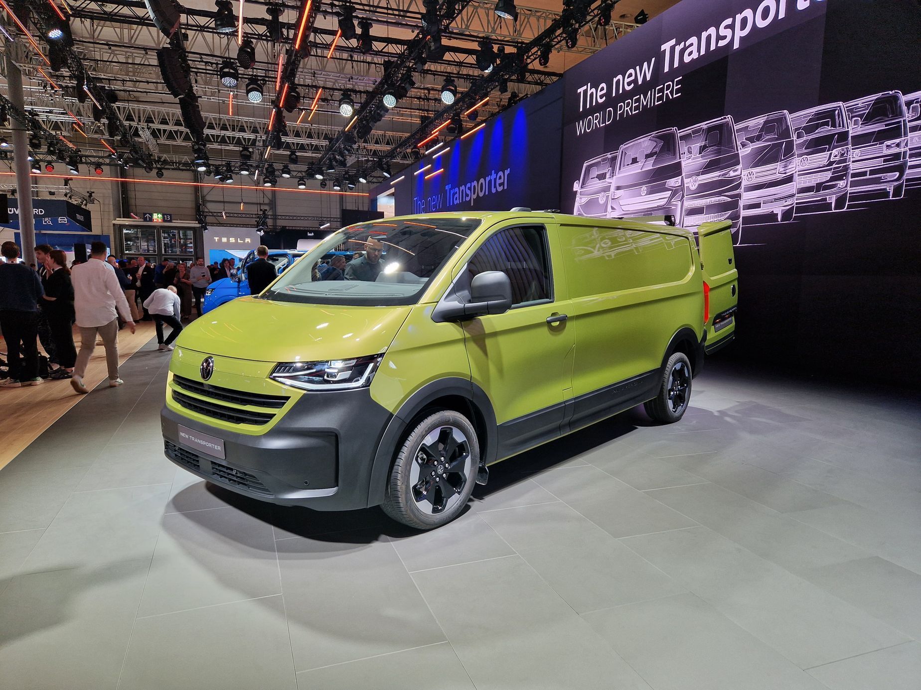 Volkswagen Transporter T7 živě Hannover