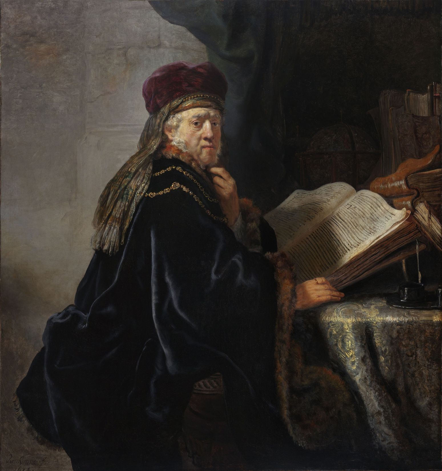 Rembrandt: Portrét člověka