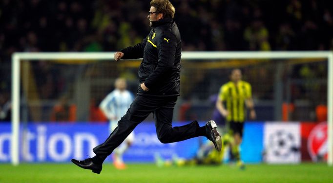 Dortmund - Málaga: trenér Jürgen Klopp (D)