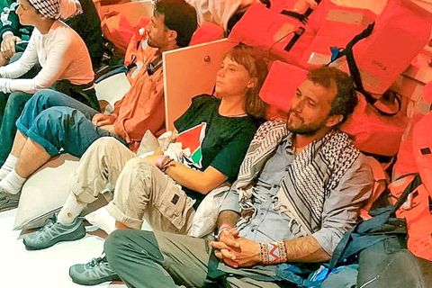 Gaza, Izrael, flotila, Greta Thunbergová, sumud, plachetnice, zásah, armáda