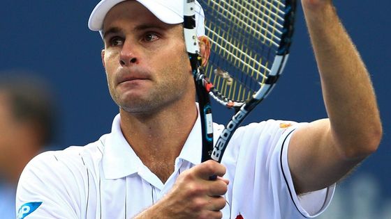 Andy Roddick odehrál proti Juanu Martínu del Potrovi svůj poslední zápas kariéry