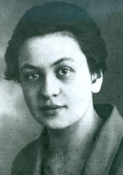 Růžena Vacková na snímku z předválečných let.