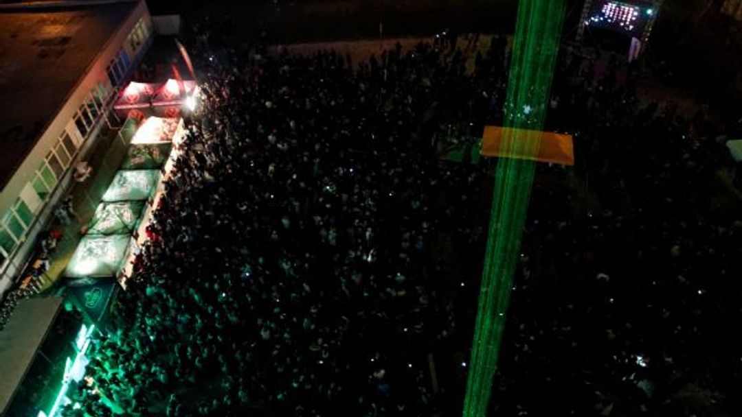 GALERIE: Light show v Brně rozzářila studentské pokoje