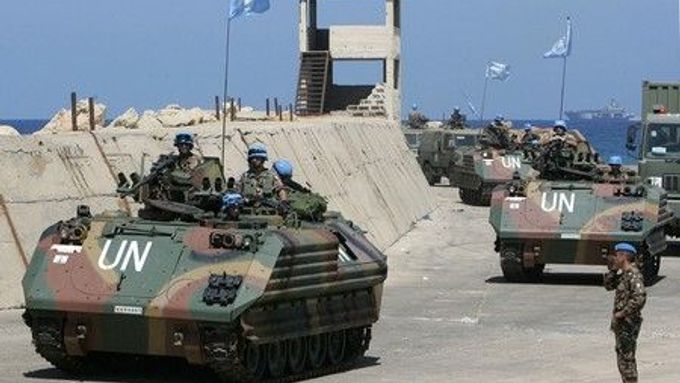 Italské jednotky OSN o síle více než 250 mužů dnes dorazily do Libanonu v rámci mírové mise UNIFIL