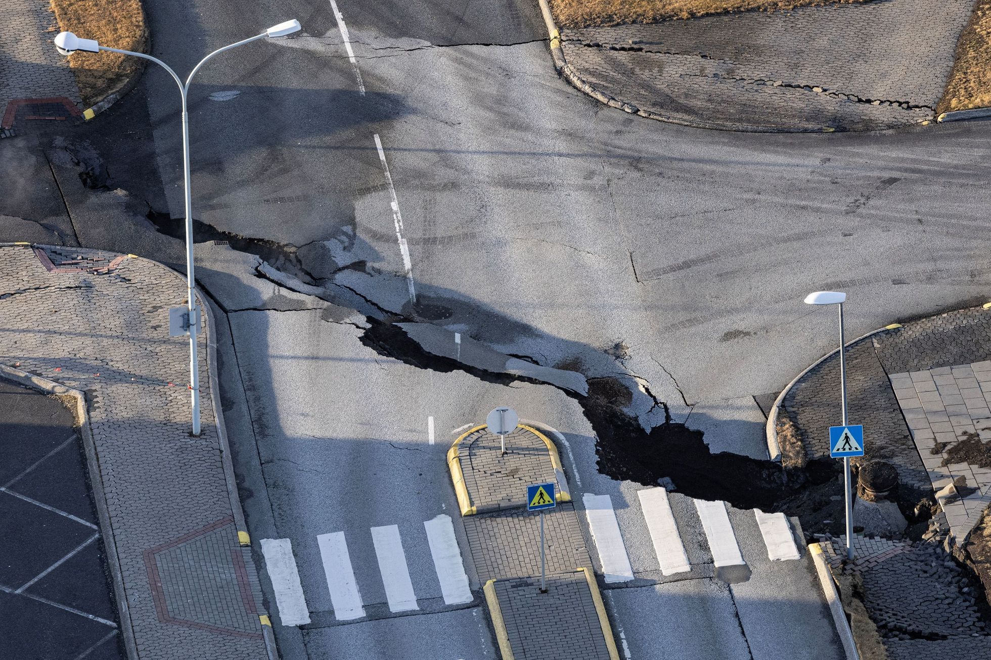 Island sopka erupce Reykjanes Grindavík