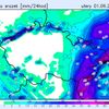 Mapa srážek - 1.6.2010