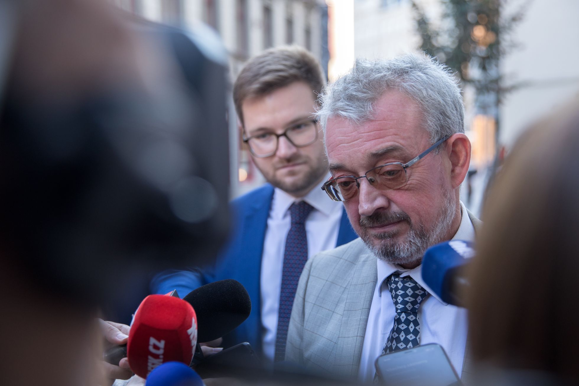 Krajské volby 2024: Marek Benda ve volebním štábu ODS