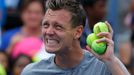 Tomáš Berdych na tenisovém US Open