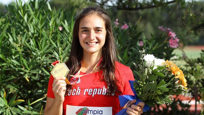 Nikol Tabačková získala na juniorském ME v Grossetu své první velké atletické zlato.
