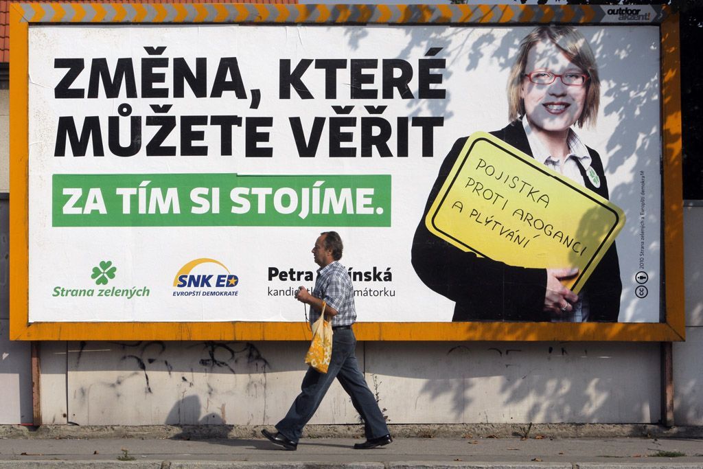 Billboardy na komunální volby