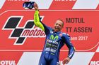 Před pěti lety legendární Rossi vyhrál v Assenu naposledy motocyklovou Grand Prix