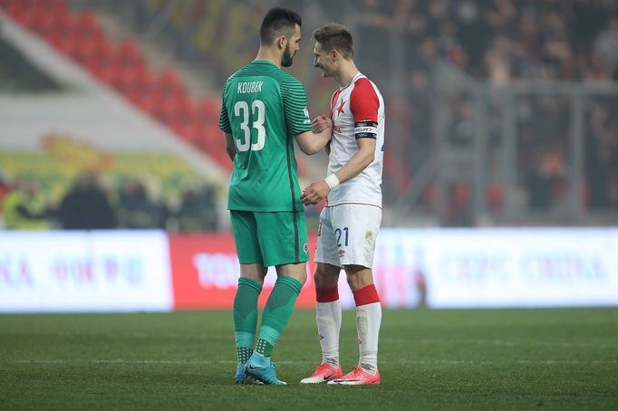 Fotbalové derby Slavia vs. Sparta (Koubek, Škoda)