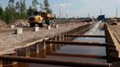 A view shows the construction site of the Nord Stream 2 gas pipeline, near the town of Kingisepp, Leningrad region, Russia, June 5, 2019. REUTERS/Anton Vaganov