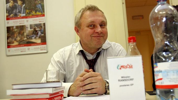 Miloslav Ransdorf, evropský poslanec za KSČM