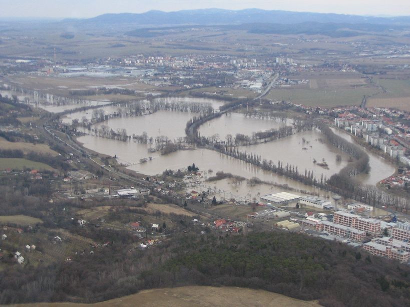 Mezi Napajedly a Otrokovicemi