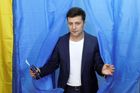 Ukrajina volby Zelenskyj