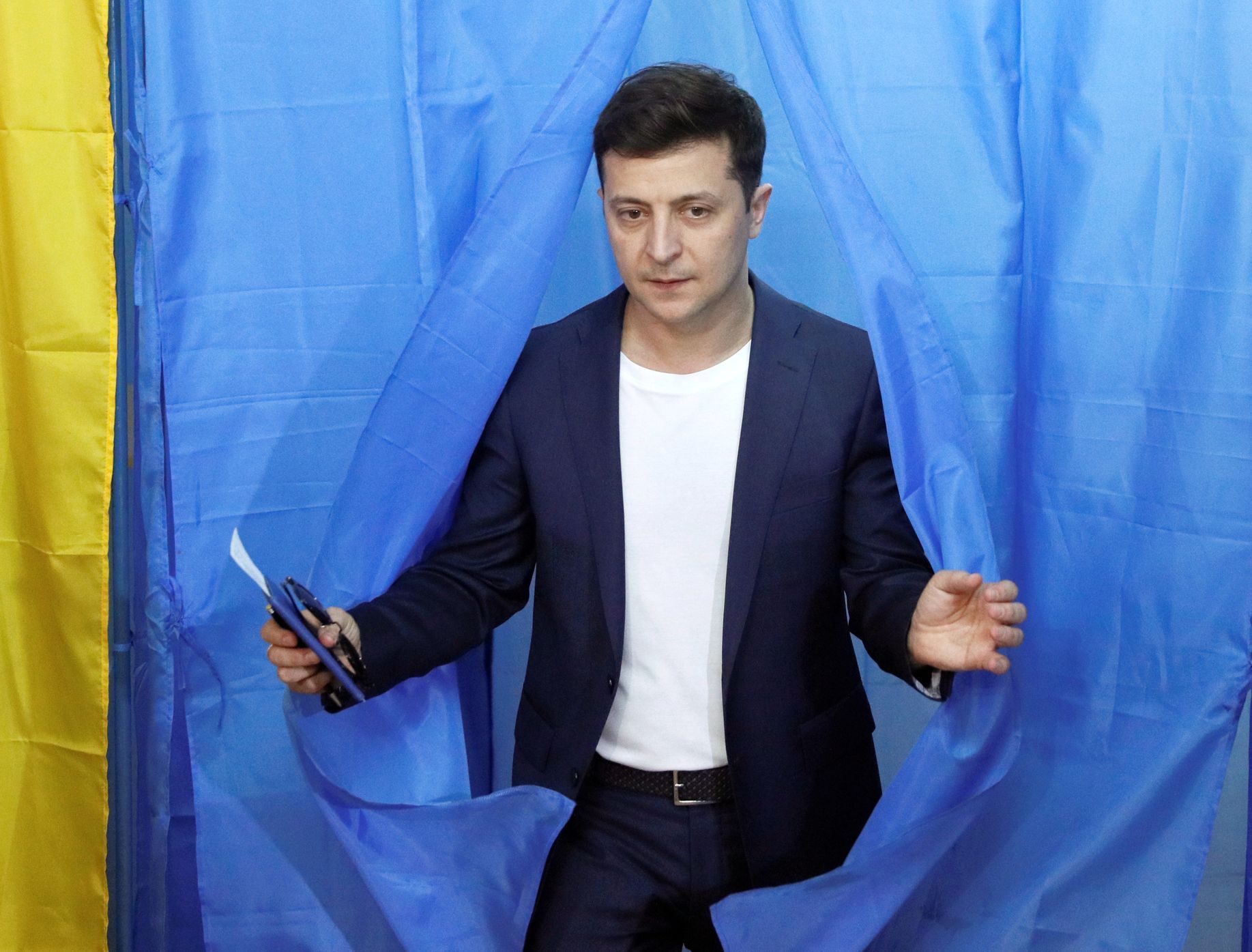 Ukrajina volby Zelenskyj