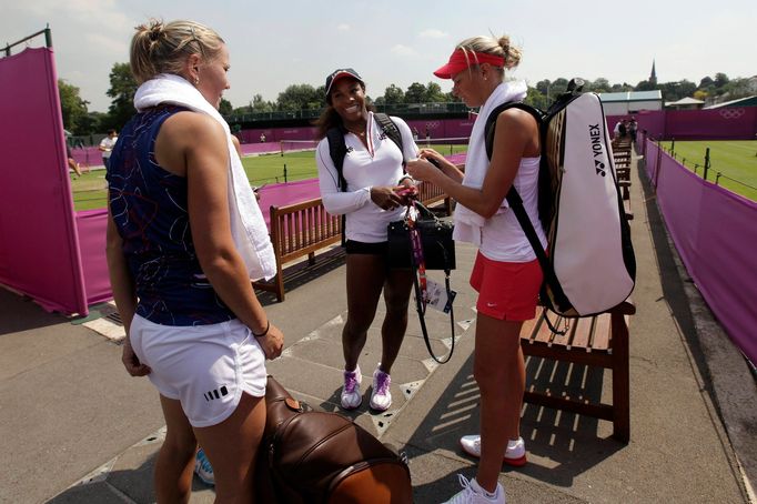 Tenisté se chystají na olympijský turnaj ve Wimbledonu