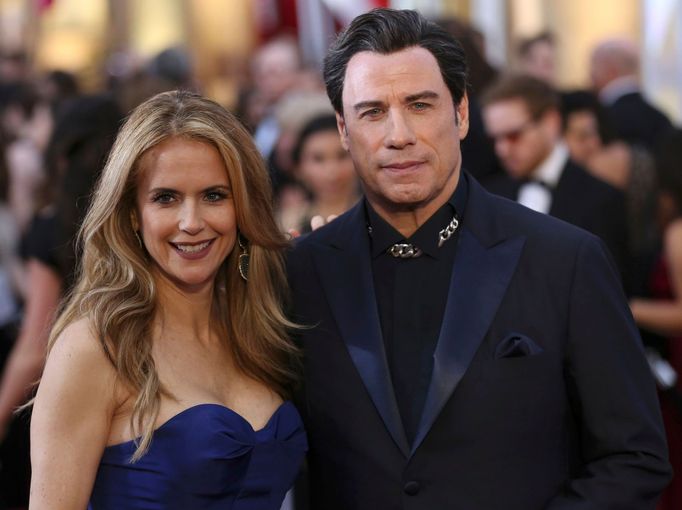 John Travolta s manželkou Kelly Preston