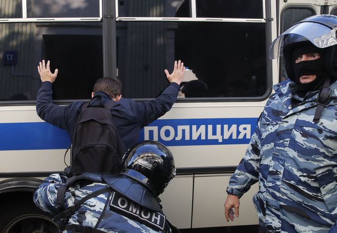 Demonstrace v Moskvě 10. srpna 2019