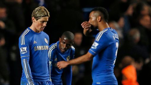Chelsea - Fulham ( zklamaní Torres a Cole)