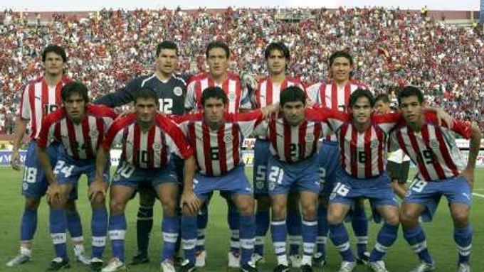 Fotbalová reprezentace Paraguaye.