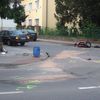 Srážka motorky a auta