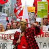 Belgie - Brusel - demonstrace