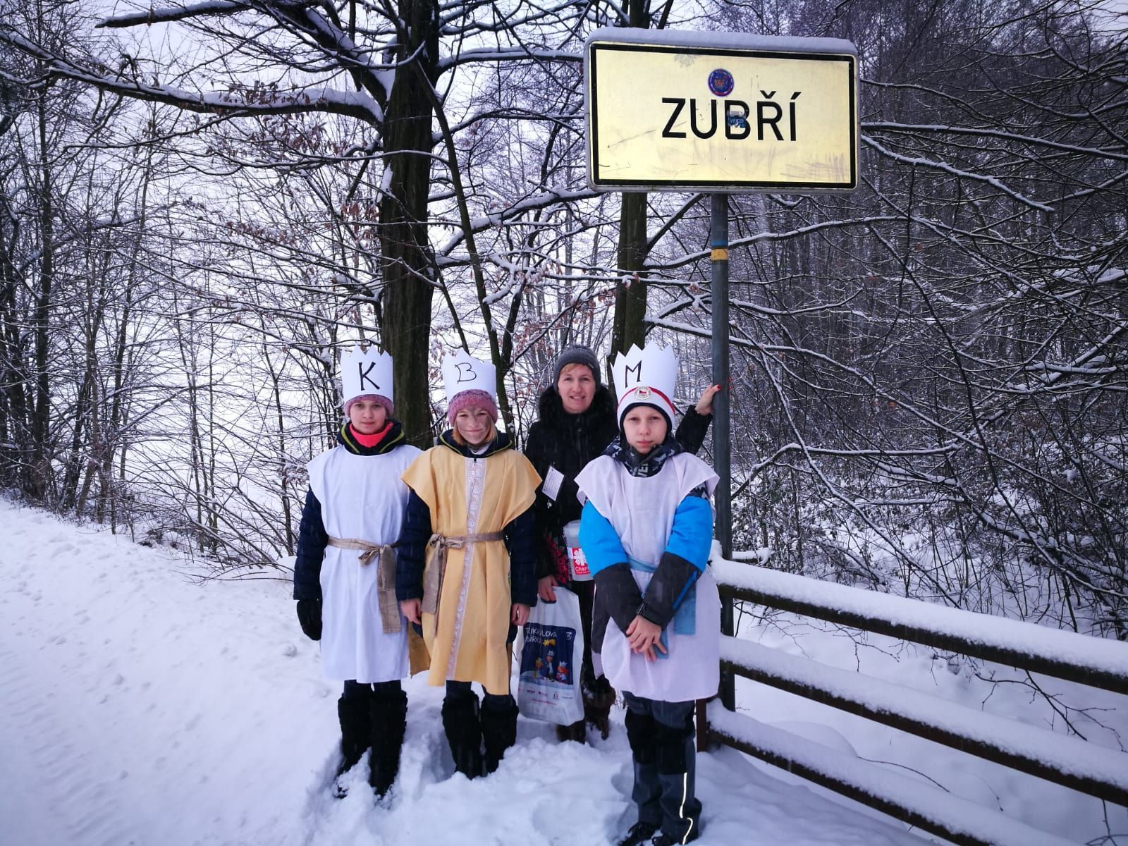 Tříkrálová sbírka 2019 - Zubří, Nové Město na Moravě