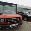 Haval cars are on display for sale in Artyom