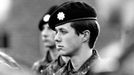 Dánský korunní princ Frederik jako voják na snímku z roku 1986.
