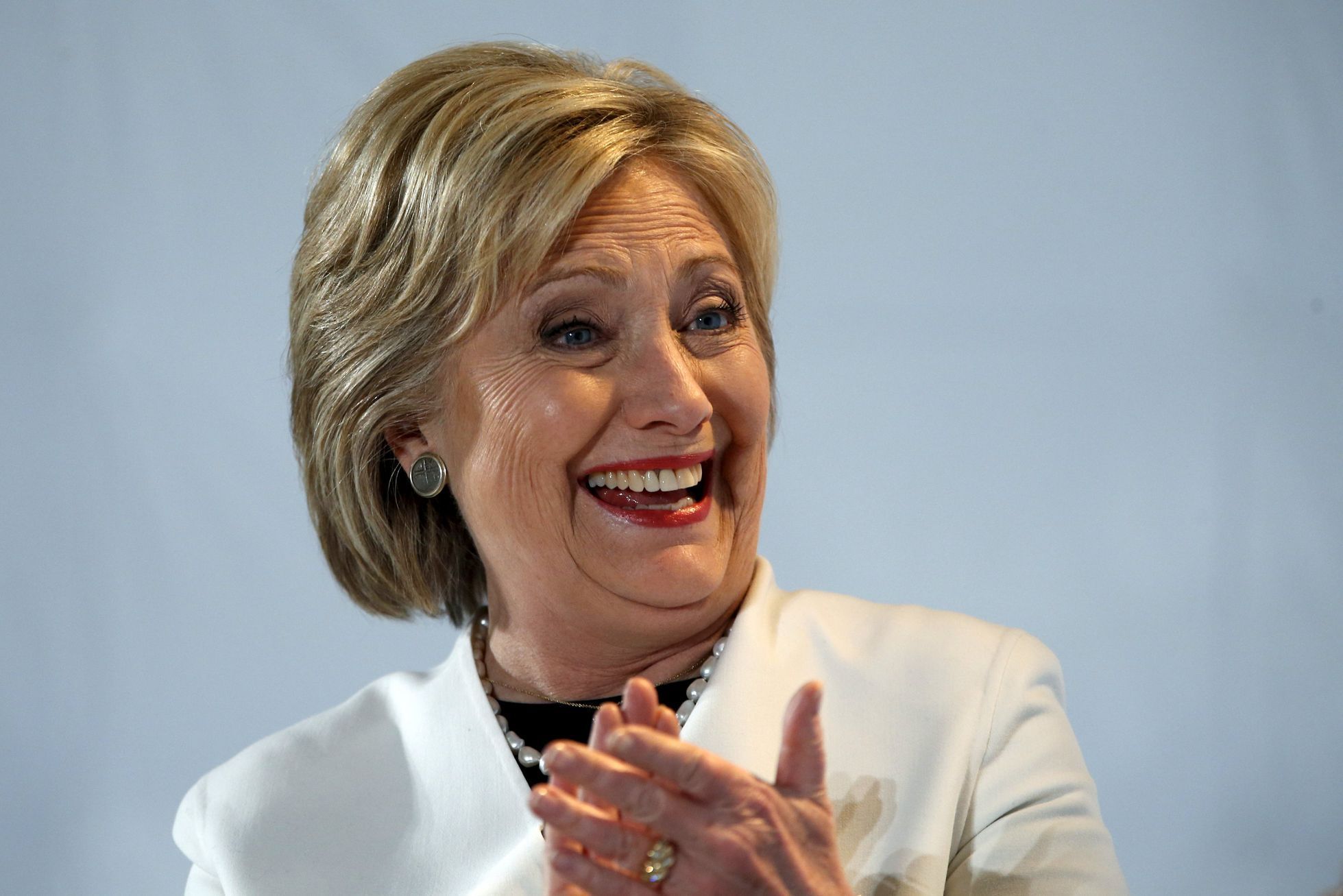 Hillary Clintonová.