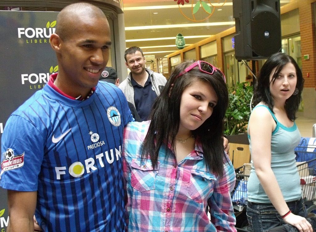 Liberec před zápasem se Spartou (GebreSelassie)