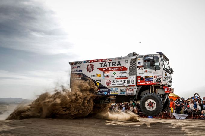 Rallye Dakar 2018, 1. etapa: Martin Kolomý, Tatra