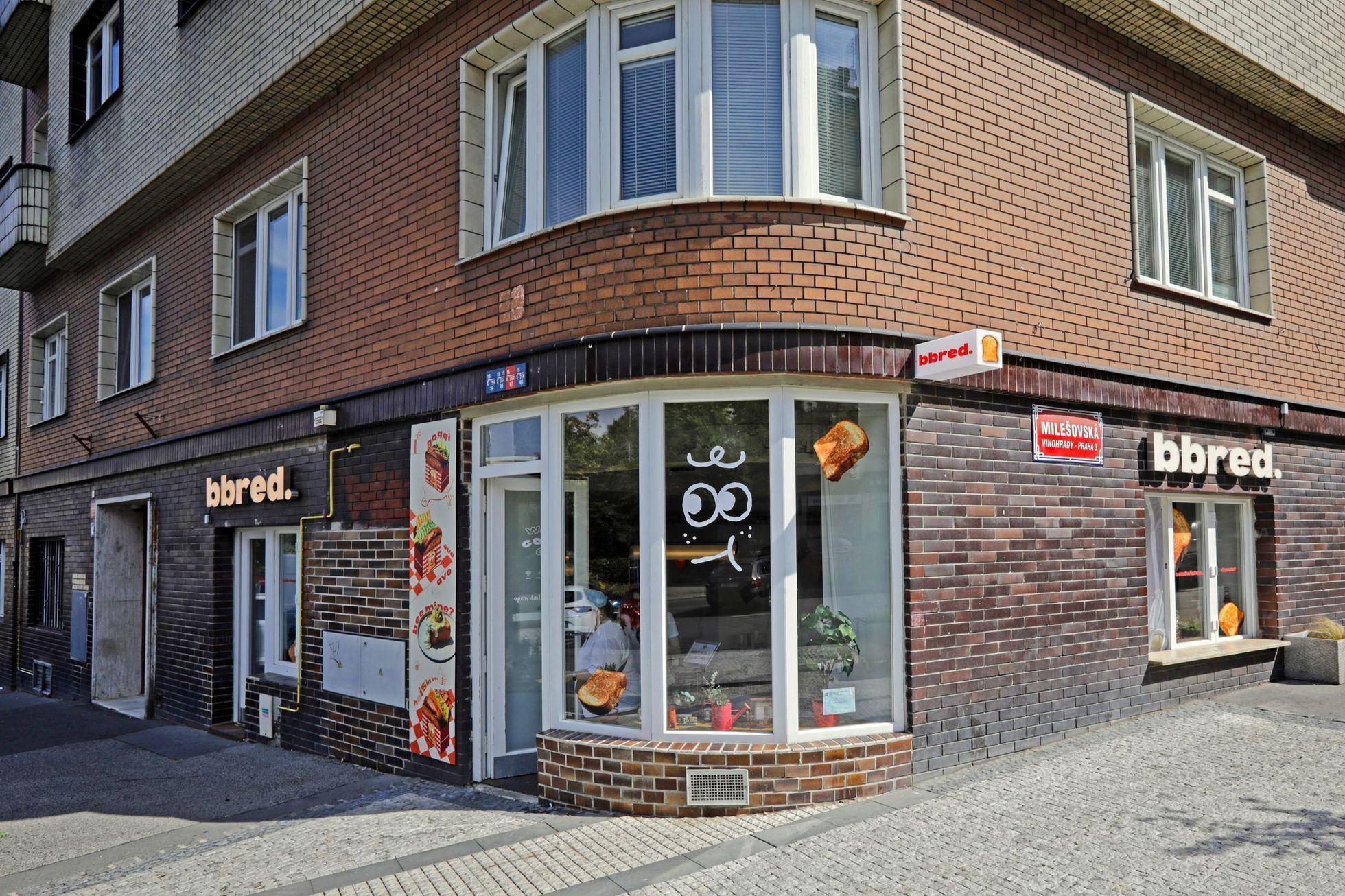 Bbred, bistro, žižkov, sendviče, Korea