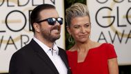 Letos je moderoval britský herec a komik Ricky Gervais.
