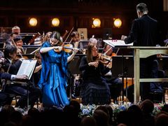 Boston Symphony Orchestra pod vedením dirigenta Andrise Nelsonse zahrál 14. května 2025 v Praze.