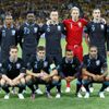 Anglická fotbalová reprezentace před utkáním se Švédskem ve skupině D na Euru 2012