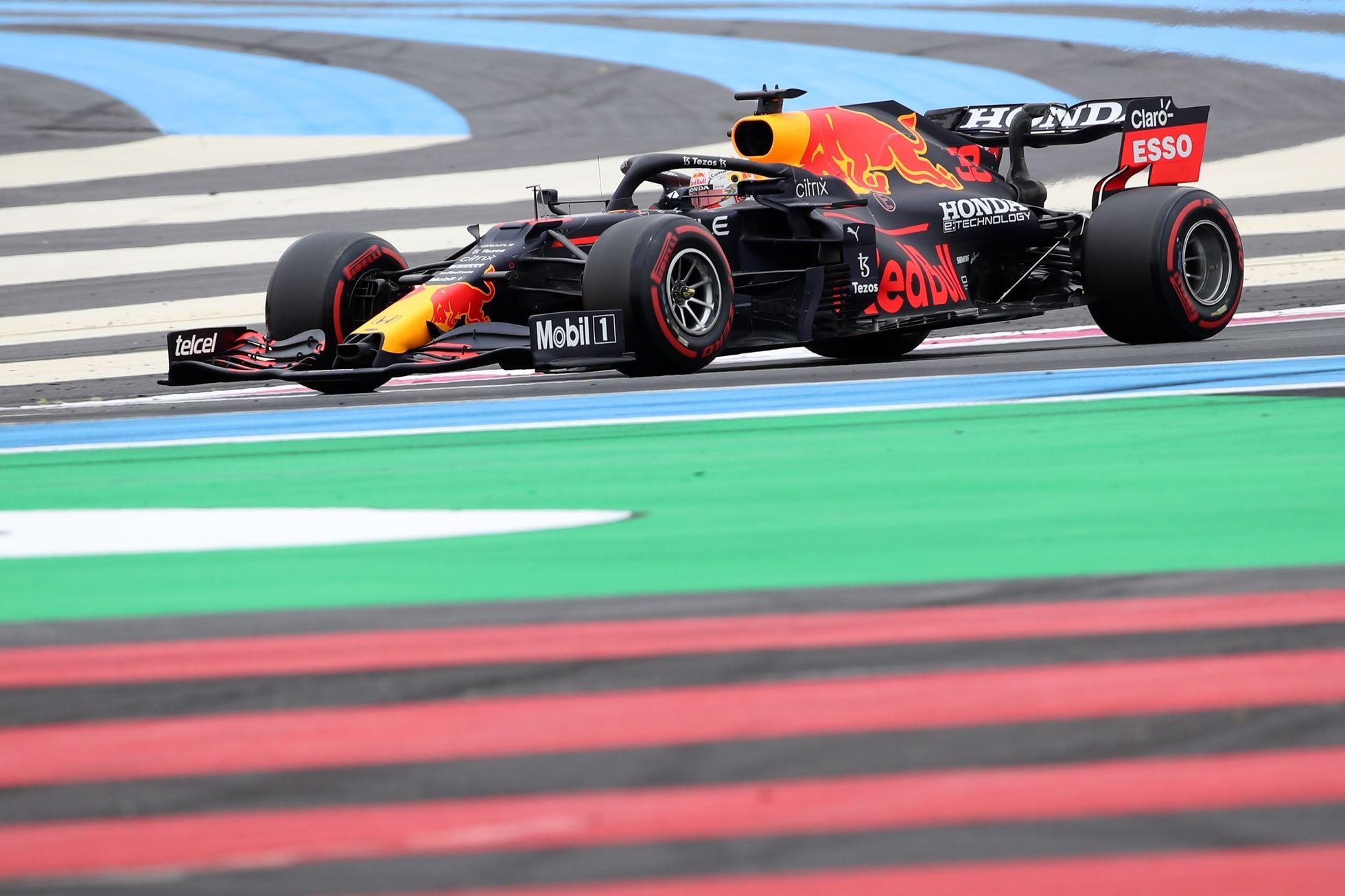 Max Verstappen, Red Bull v kvalifikaci na VC Francie F1 2021