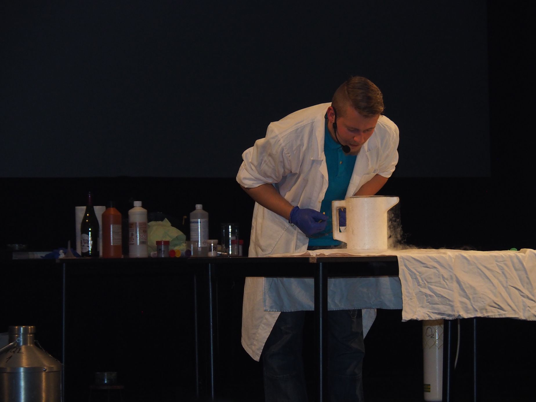 Týden vědy - vědecká show iQlandie