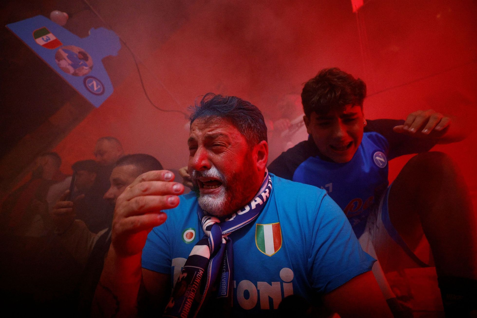 Fanoušci Neapole slaví titul po 33 letech