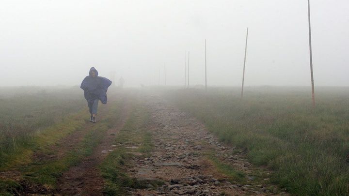 Na Luční boudě zaznamenali extrémně silný déšť, napršelo 50 litrů na metr čtvereční; Zdroj foto: Ludvík Hradilek
