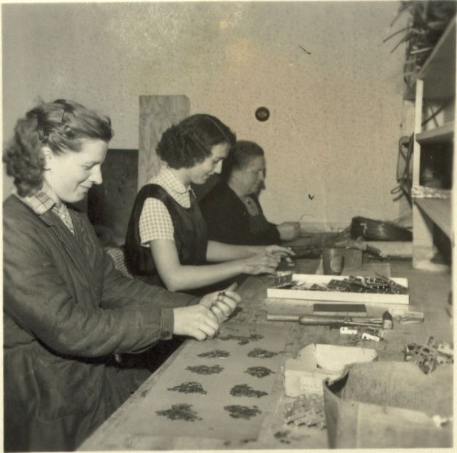 merkur stavebnice ruční výroba 50. let minulého století