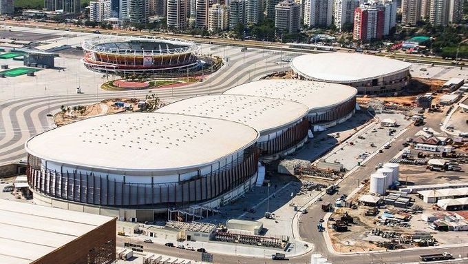 Sportoviště v Riu se stále ještě dokončují.