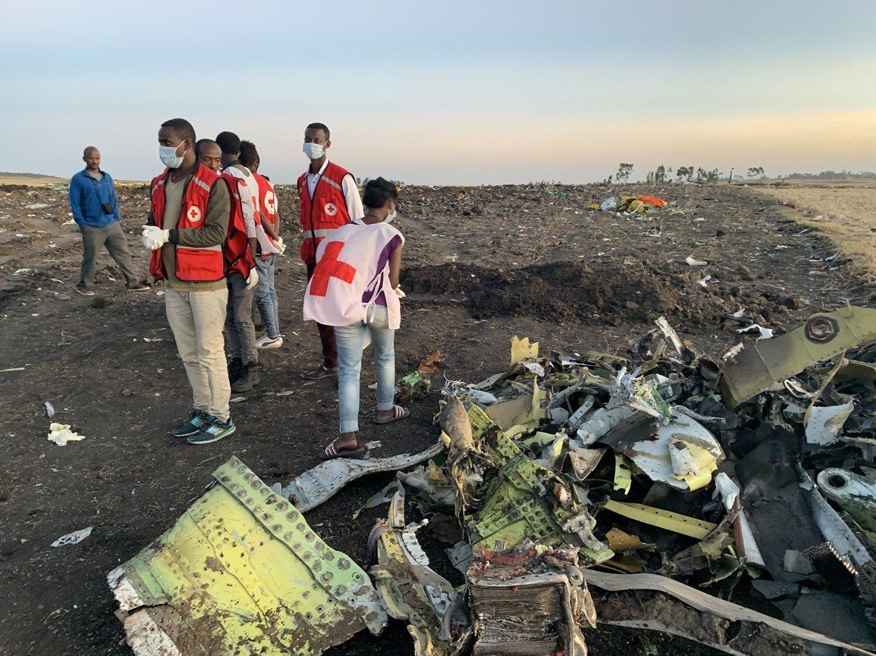 Letecké neštěstí v Etiopii