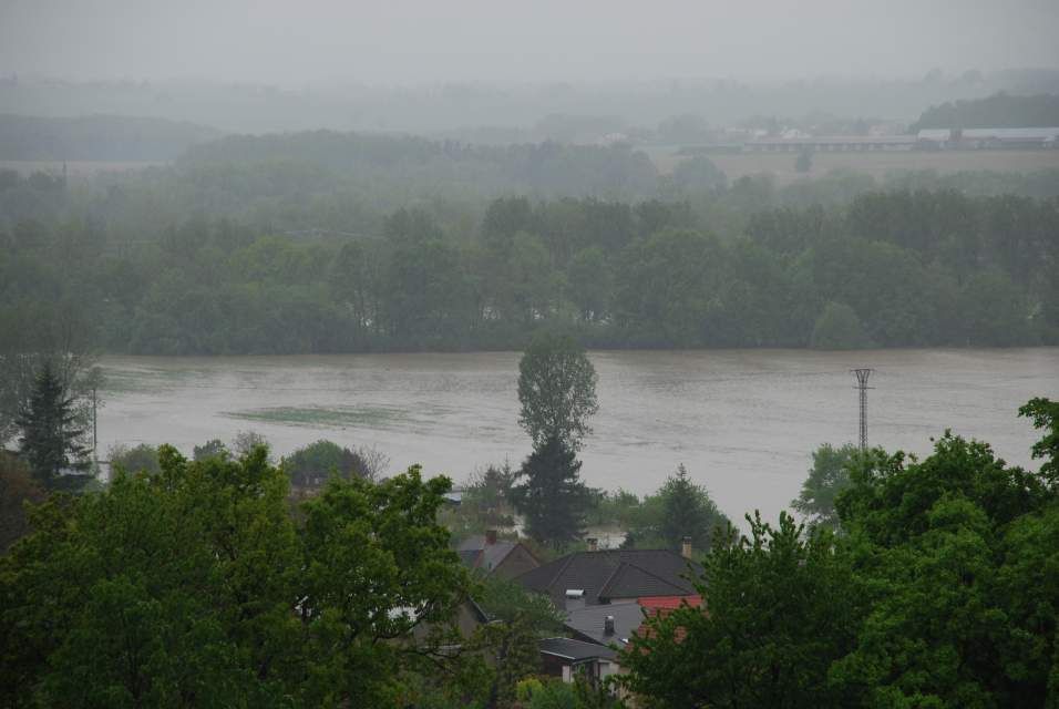 Povodně - Proskovice - 2010