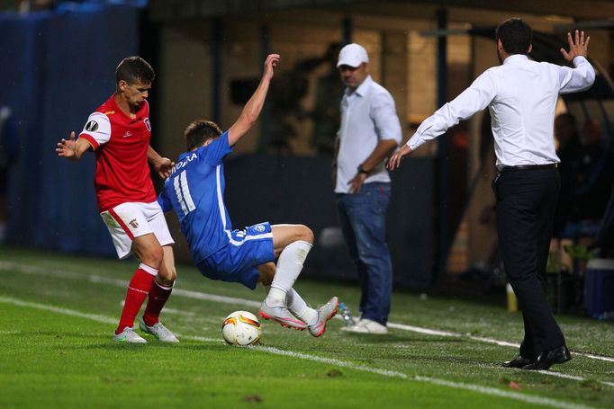 EL, Liberec-Braga: David Hovorka - Rui Fonte