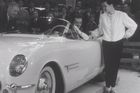 Chevrolet Corvette slaví výročí. Sledujte záběry z roku 1953, kdy byl uveden na trh
